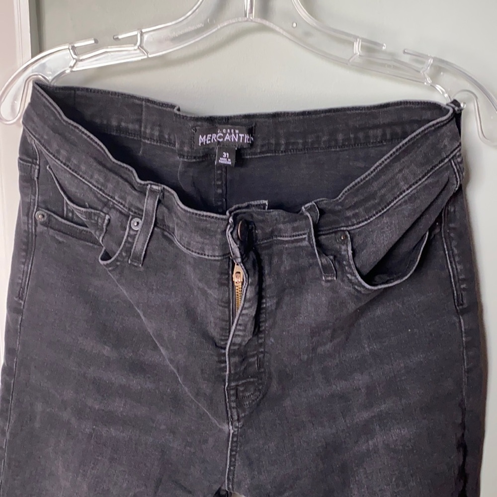 Jcrew factory skinny black jeans